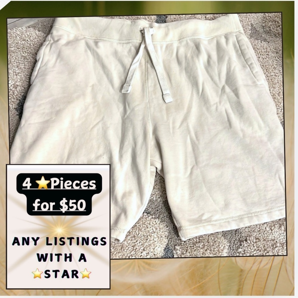 ⭐️Old Navy, COMFY SHORTS! Fleece!Lounge,B-Ball Shorts,Secure Drawstring Waist,XL